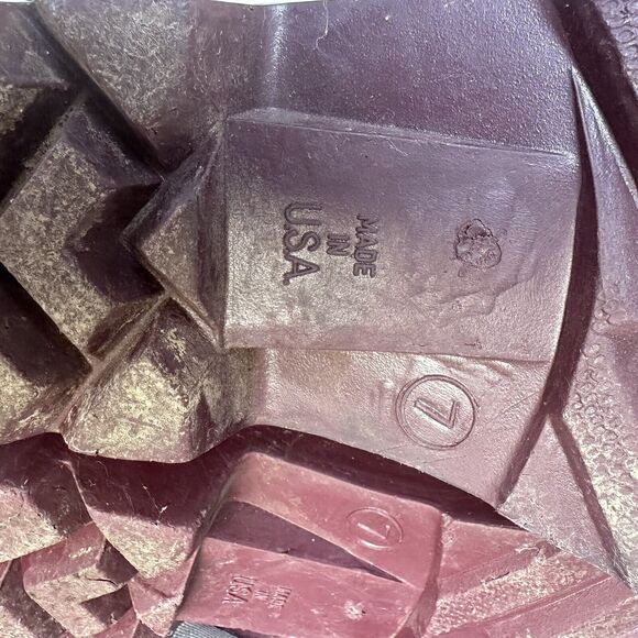 LaCrosse Rubber Mud And Rain Boots Mens 7 Womens 9 Made In USA- Black - Picture 6 of 11